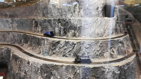 A model of Dinorwic Quarry at the Conwy Valley Railway Museum. - YouTube