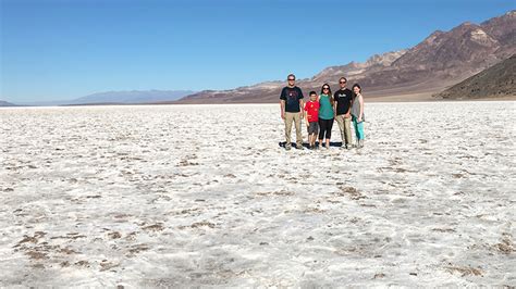 Badwater Basin And Badwater Salt Flat in Death Valley National Park