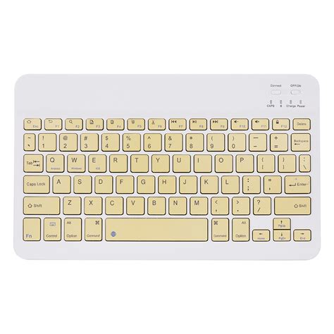 Wireless BT Keyboard Three-system Universal Colorful Rechargeable BT 10 ...