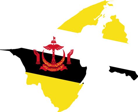 Gambar Bendera Brunei