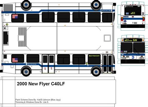 New York City Transit New Flyer C40LF 901 | Blue Jayy | Flickr