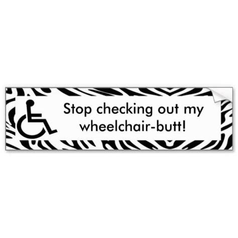 funny disabled car stickers - Google Search | Funny wheelchair, Wheelchair quotes, Wheelchair