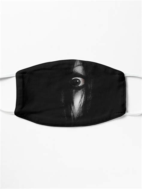 "The Grudge Sketch" Mask for Sale by SatraDesign | Redbubble