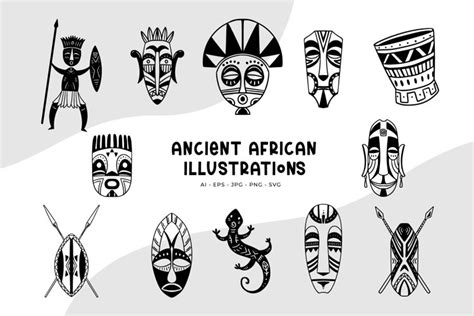 Ancient African Illustrations