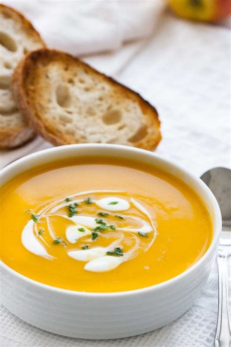 This Creamy Butternut Squash Soup is a great winter warmer and so easy ...