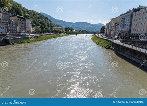 River Salzach in Salzburg - Austria Editorial Photography - Image of holiday, salzach: 133398732