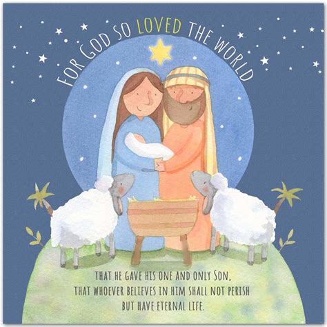 Mary and Joseph Christmas Cards Pack of 5 | Free Delivery when you spend £10 at Eden.co.uk