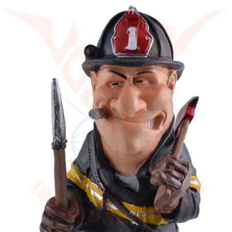 Funny Life – brandweerman met sigaar 841-1023(298C) – Vuursteen
