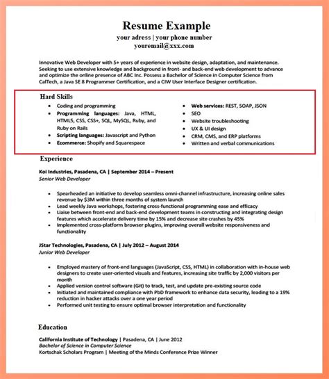 Additional Skills To Mention On Resume - Resume Writing Lab