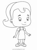 Cute Girl Coloring Page For Kids  Free Loopdidoo Printable sketch template