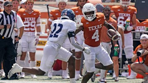 Steve Sarkisian Excited to See Texas Longhorns RB CJ Baxter 'Cut Loose ...