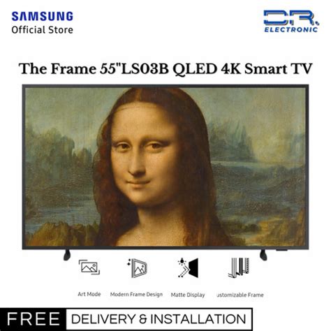 Jual Samsung 55LS03B The Frame Art Mode 4K Smart TV 55 inch ...