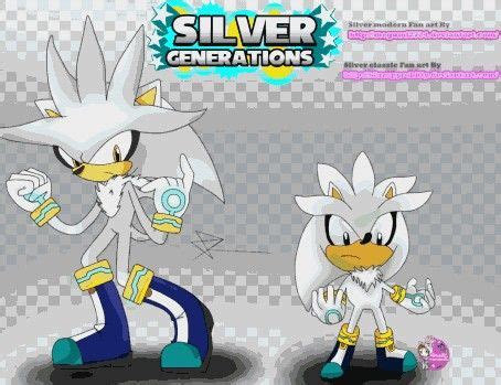 Silver and classic silver -sonic generations