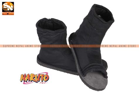 Naruto Cosplay Shoes (Black) – Anime Store