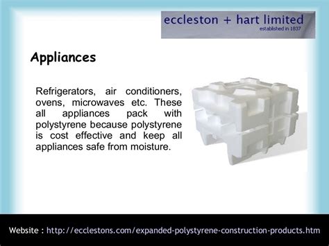 5 type of uses of polystyrene