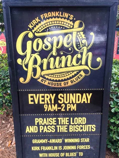 House of Blues Gospel Brunch Review - An Alli Event