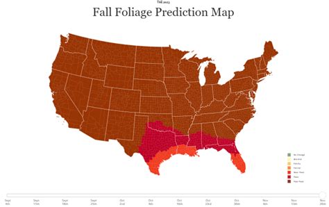 Maps: Where fall colors are peaking, and where they will soon | WNCT