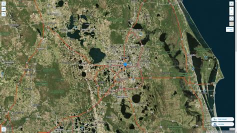 Orlando, Florida Map