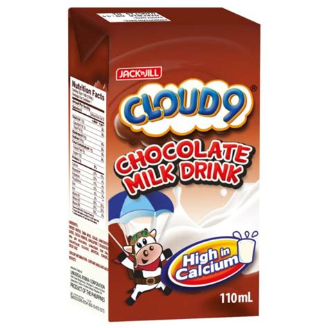 Cloud 9 Chocolate Milk Drink 110mL | Lazada PH