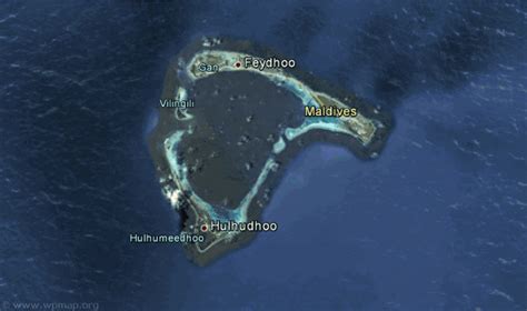 satellite-map-of-maldives1 - Map Pictures