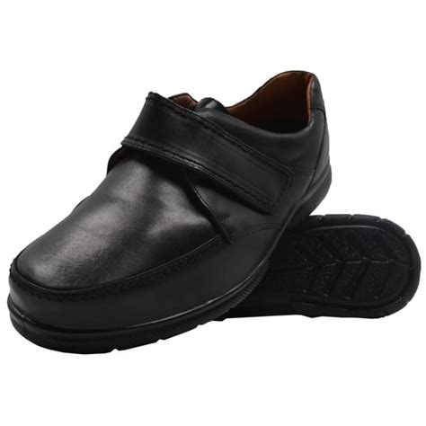 Mens Extra Wide Fitting Leather Shoe - Outerwear from Chatleys Menswear UK