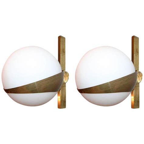 Mid Century Modern Style Sconces-A Pair | Chairish