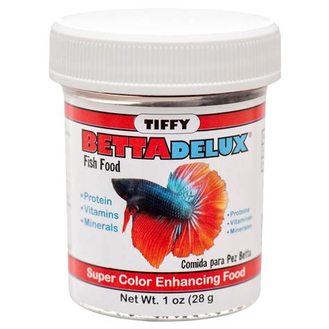 Betta Fish Food Delux In Bottle 1 Oz (48 Pack)