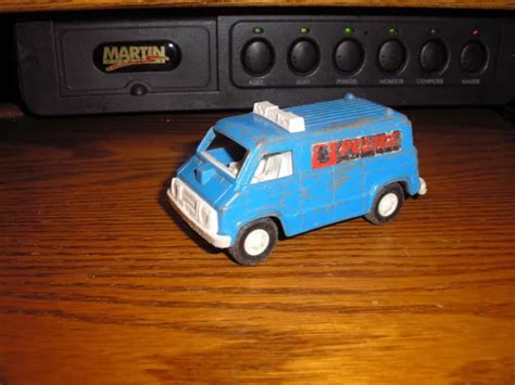 VINTAGE TOOTSIE TOY Police Special Weapons and Tactics Van Free Shipping $10.99 - PicClick