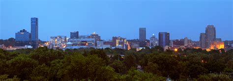 Grand Rapids Skyline Panorama