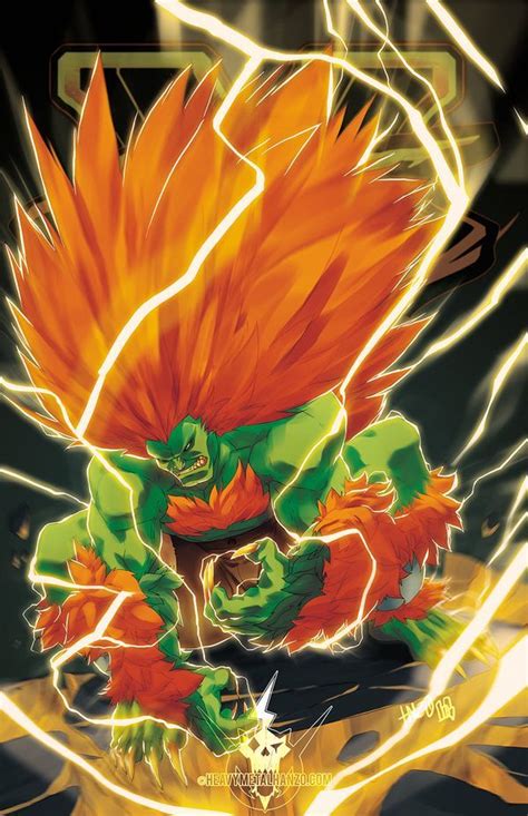 Street Fighter V- Blanka by HeavyMetalHanzo | Street fighter, Street fighter anime, Street ...