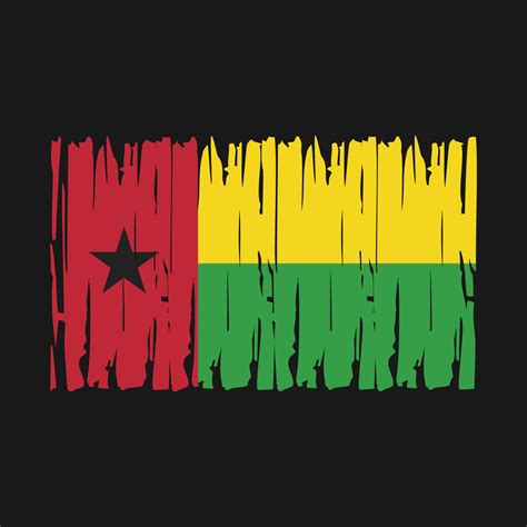 Guinea Bissau Flag Vector 20356184 Vector Art at Vecteezy