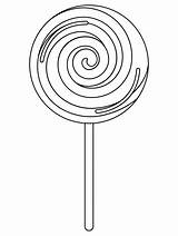 Lollipop coloring Page  ColouringPages sketch template