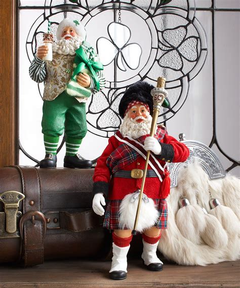 Department 56 Possible Dreams "Celtic" Santas 2013 www.department56.com ...