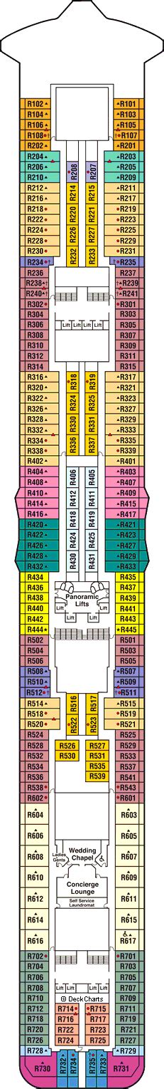 Royal Princess Deck Plans, Ship Layout & Staterooms - Cruise Critic