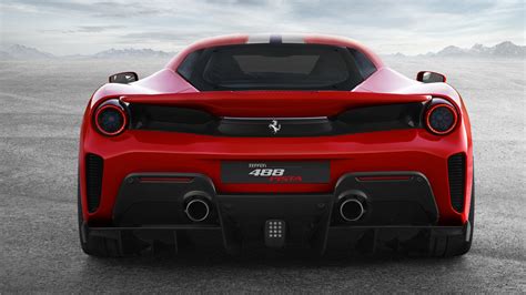 1920x1080 Ferrari 488 Pista Rear View 4k Laptop Full HD 1080P HD 4k Wallpapers, Images ...