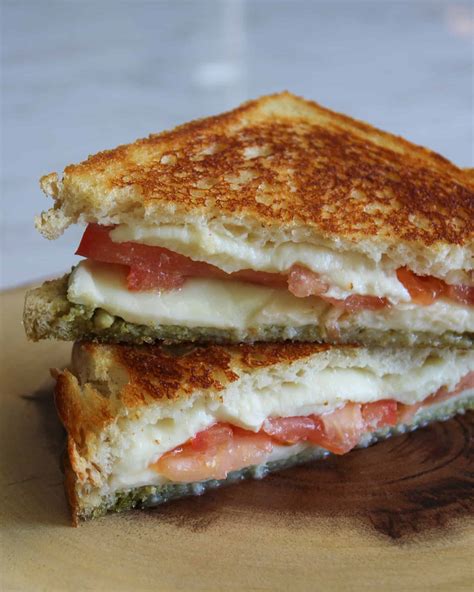 Caprese Panini With Pesto • The Candid Cooks