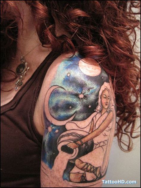 The Virgo tattoo ideas, being a historic tattoo, is found tattooed on many people in different ...