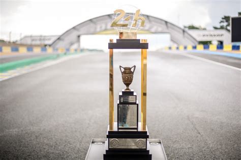 The 24 Hours of Le Mans winners' trophy has arrived at the Circuit!