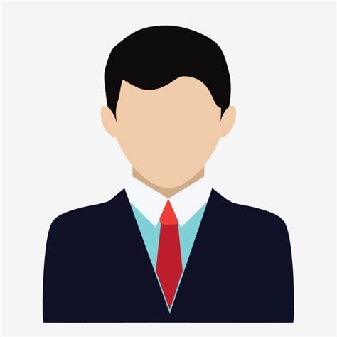 Male Icon Clipart Transparent Background, Business Male Icon Vector ...