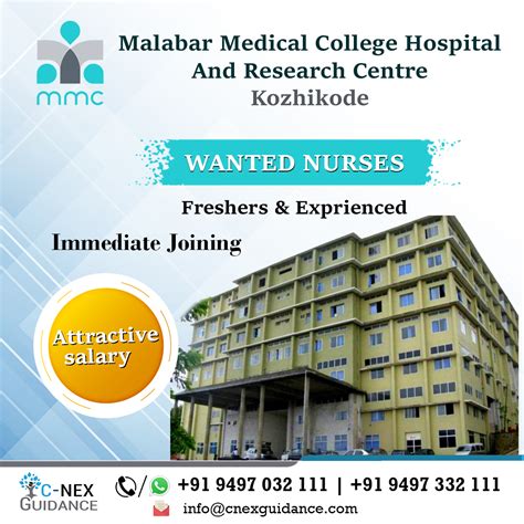 Nursing Recruitment for Malabar Medical College, Kozhikode - C-Nex ...