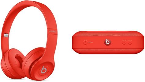 Apple Debuts (PRODUCT)RED Solo3 Wireless Headphones and Beats Pill+ ...