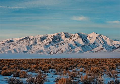 Ruby Mountains Winter Sunrise | Stephen G. Weaver, Ph.D./Earth Systems Imaging