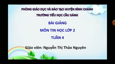 Bài 4: Nhà toán học nhí (Lớp 2) - YouTube