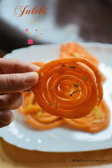 Instant jalebi is a secculent, crunchy and melt in mouth spiral pancakes soaked in saffron syrup ...