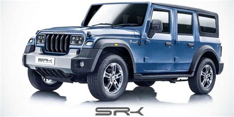 2020 Mahindra Thar 4-Door Version Digitally Imagined As New-Gen Armada