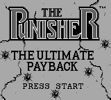 Game Boy Game Genie Codes: The Punisher: The Ultimate Payback (U)