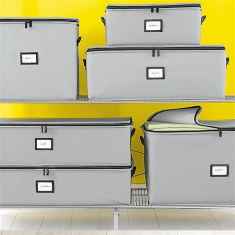 Grey Under Bed Storage Bag | The Container Store