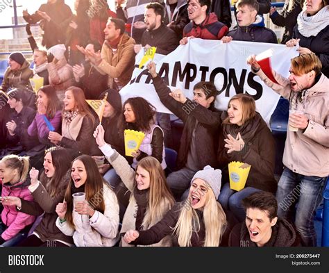 Fans Cheering Stadium Image & Photo (Free Trial) | Bigstock