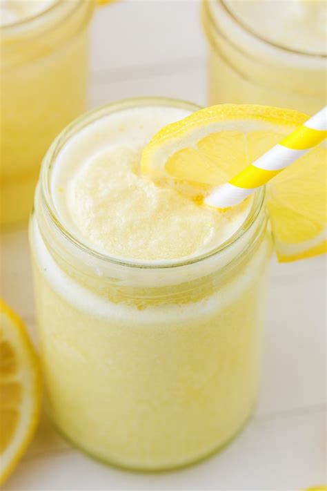 Easy Frozen Lemonade (with Fresh Lemons) - Princess Pinky Girl