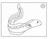 Cute Printable Electric Eel Coloring Page  Kids Activities Blog sketch template